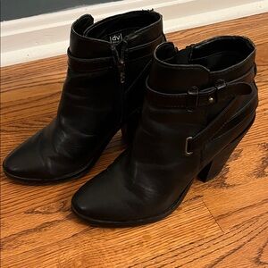 Dolce Vita Black Ankle Boots